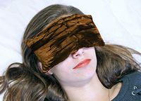 Candi Andi Eye Pillow | Flax Seed Fill | Unscented | Mocha | TEPV-MO