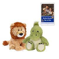 Warmies Microwavable French Lavender Scented Plush Dinosaur and Lion