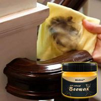 YoYoly Wood Seasoning Beewax, Complete Solution Furniture Care Beewax Home Cleaning (Yellow)