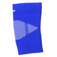 uxcell White Striped Blue Elastic Knee Sleeve Support Brace