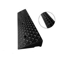 Heavy Duty Rubber Locomotive Truck Mat, Multi-Function Protective Tire Triangle Pad, Vehicle Ramp Hotel Restaurant Entrance Service Ramp (Size: 100 30 12cm)