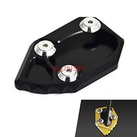 Frames & Fittings CNC Side Kickstand Stand Plate for MV Agusta Brutale 1078 2008-2012 MV F4 2004-2015 MV Brutalle 990R 2010-2012 Easy to Install - (Color: Black)