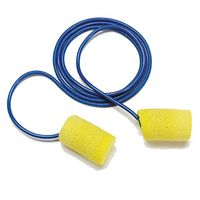 Aearo 311-1101 3M TEKK E-A-R Classic Yellow Corded Earplugs, Pack of 200