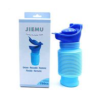 ZSJZHB Retractable Urinal, 750ML Male Female Portable Mobile Toilet, Standing Urinal, Reusable, Emergency Urinal, for Camper/Travel Urinal, Men's and Women's