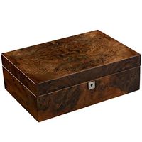 Humidors Cigar Box Cedar Wood Cigar Portable Travel Cigar Box Cigar Cabinet (Color : Brown, Size : 233211cm)