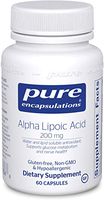 Pure Encapsulations - Alpha Lipoic Acid 200 mg - Hypoallergenic Water- and Lipid-Soluble Antioxidant Supplement - 60 Capsules
