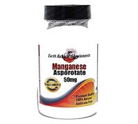 Manganese Asporotate 50mg * 100 Caps 100% Natural - by EarhNaturalSupplements