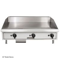Toastmaster TMGM48 48" Manual Control Gas Griddle