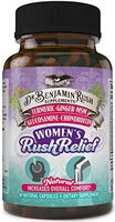 Rush Relief Supplements for Women. Supports Hormonal Headaches, Occasional Joint Back Pain, Glucosamine with Chondroitin Curcumin Quercetin. Fight Inflammation Anti oxidant Immune