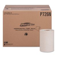 Marcal P726N 600 ft. 100 Percent Recycled Hardwound Roll Paper Towels - 12 Count