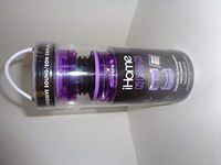 iHome IHM60UN Neon Portable Rechargeable Mini Speaker, Purple