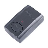 KINGZER Security Door Window Vibration Detector Alarm Magnetic Bar Black