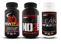 Beast Mode Power Bundle - Test Booster, Nitric Oxide, Lean Advanced Fat Burner | 60 Capsules Each