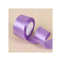 White Pink Black Blue Red Green Purple Yellow Satin Ribbons Christmas Halloween Wedding Birthday Party Gift Box Wrapping Ribbons,Light Purple,40Mm