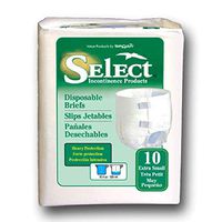 Principle Business Enterprises 3666 Select Disposable Briefs X-Small