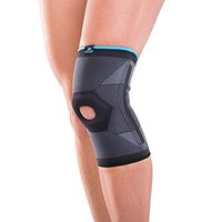 DonJoy Advantage DA161KS02-BLK-XL Deluxe Elastic Knee for Sprains, Strains, Swelling, Soreness, Arthritis, Knee Cap Support, Black, XL fits 17", 19"