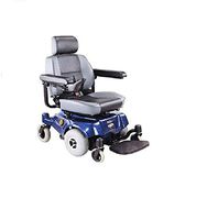 Compact Mid-Wheel Drive Power Chair, Silver