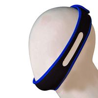 HealthGoodsIn - Anti-Snoring Chin Strap with Anti-Snore Nose Clip| Natural Anti-Snore Solution | Perfect Sleep Aid | Adjustable Anti-Snoring Belt for Men and Women