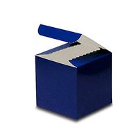 Royal Blue Glossy Gift Boxes 3" X 3" X 2" | Quantity: 100