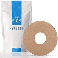 Sick Products Adhesive Patch 25 Pack Compatible with Libre, Guardian, Dexcom G6/G5/G4, Enlite, Waterproof Pre-Cut CGM Patches for Long Fixation and Protection