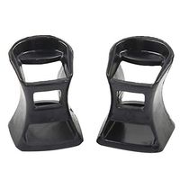Zoylink 1 Pair High Heel Cap Slip-proof Anti-scratch High Heel Protector Heel Cap
