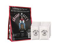 Grandpa Gus's Bed Bug Defense Pouches; Special Oil Blend with Light & Clean Scent, Plant-Based Oil Ingredients, Safe to Use Indoor, at Home, Close Cabin, Closets & Bedroom, 8 Pouches (Total 0.56 Oz)
