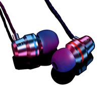 G86 Metal Headphone subwoofer in-Ear Gaming Headset for Mobile Games, Xbox One, PS4, Pro and PC-Black-Nintendo Switch