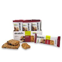 SKRATCH LABS Anytime Energy Bar, Cherries and Pistachios, (12 pack single serving) Natural, Low Sugar, Gluten Free, Vegan, Kosher, Dairy Free