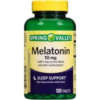 Spring Valley - Melatonin 10 mg, Timed Release, 120 Tablets by Spring Valley