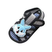 Baby Toddler Boys Cotton Sandals, ♥ Beyonds Hollow Out Rabbit Shoes, Soft Sole Anti-Slip Infant Summer Outdoor Shoes Newborn First Walker Crib Shoes Sneaker Loafers