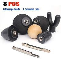 Jigsaw Massage Adapter and Bits Massage Head for Jigsaw Professional Percussion Massage Quickly Relieve Muscle Pain 8 PCS