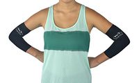 SIMIEN Compression Elbow Sleeve (2-Count) - Large - Reduces Inflammation & Pain - Tennis Elbow, Golfer's Elbow, Elbow Tendonitis - Forearm & Elbow Brace Support - 88% Copper - Results or