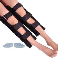 Hcwlxjy Leg Correction Belt Band Adjustable for O Type Leg and X Type Leg Posture Corrector Straighten Straps Correction Device Children and Adult,Black,35cm