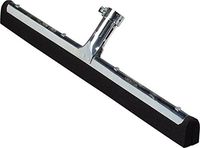 Carlisle 36631800 Flo-Pac Soft Foam Rubber Squeegee with Metal Frame, 18" Overall Width, Black (Case of 10)