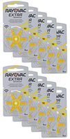 Rayovac Extra Type 10 Hearing Aid Batteries Zinc Air P10 PR70 ZL4 Pack of 60