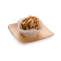 Small Bamboo Plate with Raised Edges, Small Bamboo Dish - Square - 2.3" x 2.3" - Great for Catering, Buffets & Food Trucks - 100ct Box - Restaurantware