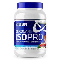 USN Supplements Zero Carb IsoPro 100% Whey Protein Isolate Powder - Keto Friendly, Sugar Free and Low Calorie, WheyTella, 1.7 Pounds