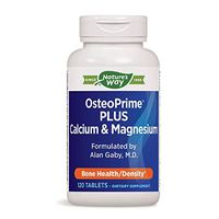 Nature's Way OsteoPrime PLUS Calcium & Magnesium, 120 Count (Packaging May Vary)