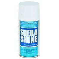 Sheila Shine SSCA10 Low Voc Stainless Steel Cleaner & Polish, 10 oz Can (Case of 12)
