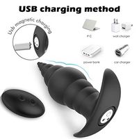 BingYU UIntimate Passion Male Postate Massager for Man Wireless Remote Control Mini Female Plug Magic Wand Toy for Women Vibrant Toy,Amal Plugs Pleasure Trainer Massage for Beginners Anales