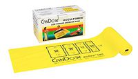 CanDo 10-5911 AccuForce Exercise Band, 6 yd Roll, Yellow-X-Light