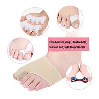 HAIHF Bunion Corrector Toe Splint Kit,5 Pieces Set for Hallux Valgus and Night Pain Relief Big Toe Splint Brace Toe Straighteners for Hallux Valgus, Overlapping Toe, Turf Toe