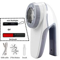 Lint Remover USB Rechargeable Fabric Shaver, Electric Clothes Fabric Shaver with 3-distance control, Fabric Fuzz Pill Bobble Remover, Portable Clothes Shaver Sweater Shaver Fabric cleaner, Lint Brush