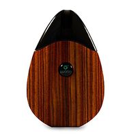 Wood Decal Vinyl Wrap Skin for Suorin Drop Vape (Skin Only)- Bright Red Ebony Woodgrain