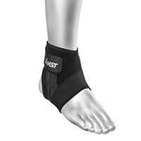 Zamst A1-S Right Ankle Brace, Black, Medium