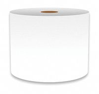 Label Tape, White, 4in W, For Mfr No. VnM4