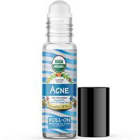 Essential Oil for Acne (USDA Organic - 100% Pure) Pre-Diluted Blend of Essential Oils Recommended by Aromatherapists for Aromatherapy - 10ml