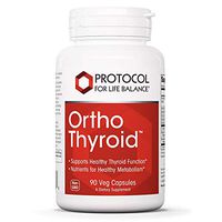 Protocol For Life Balance - Ortho Thyroid - Supports Healthy Thyroid Function and Provides Nutrients for Healthy Metabolism, Cognitive Brain Function, and Energy Production - 90 Veg Capsules