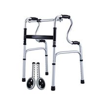 HANGER Elderly Walking Aids- Aluminum Wheel Disabled Disabled Crutches Walking Aids Rehabilitation Training Use