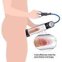 JS-YQX Man Pennis Enlarger Extender Prolong Enhancer Air Setting Vacuum Device with Quick Release Valve